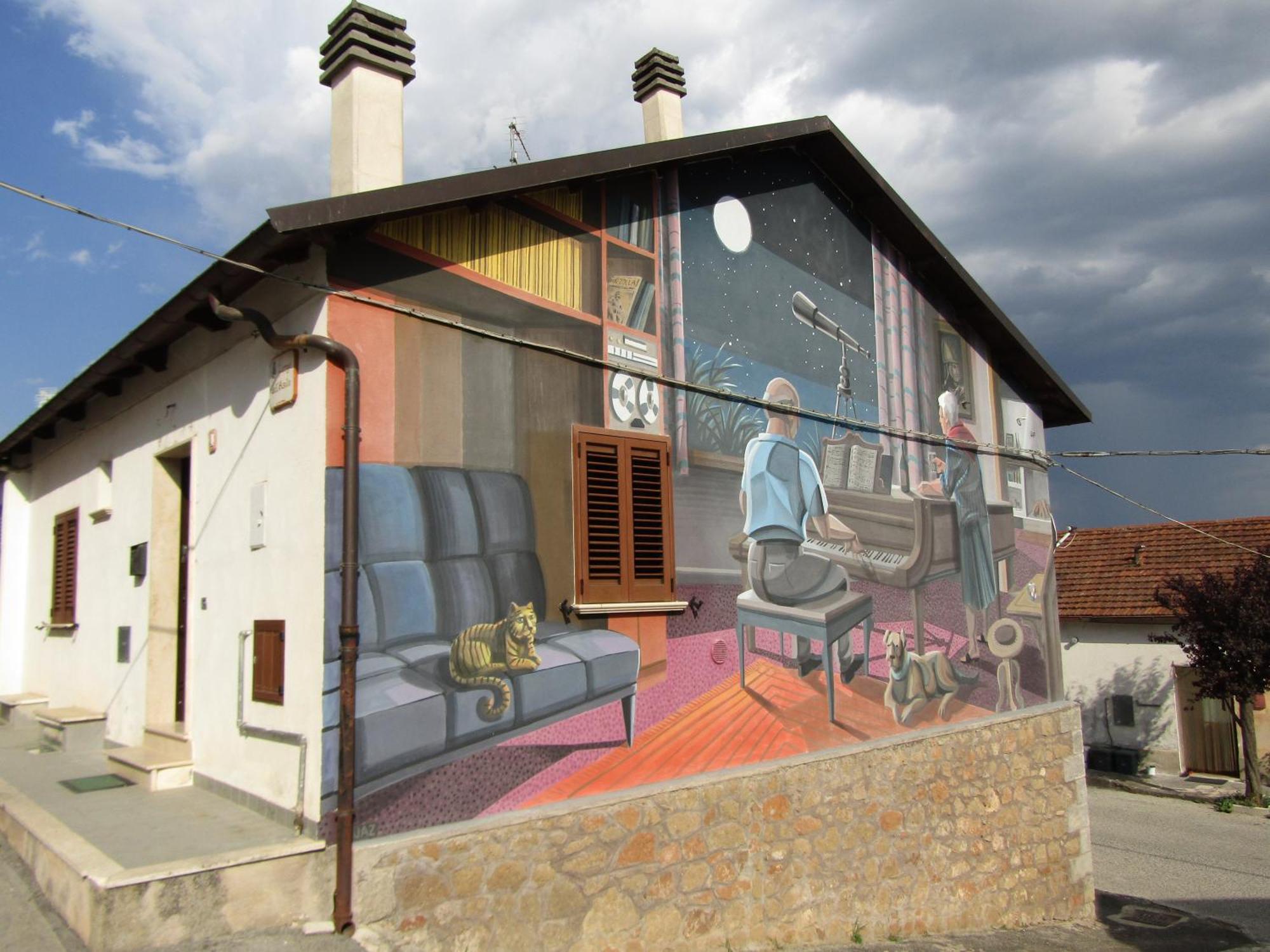 Villa Eteld El Tiempo En La Distancia Aielli Exterior foto